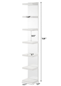 Luxo White Rack - Ornate Home