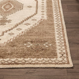 Luxor Brown Hand Knotted Rug - Ornate Home