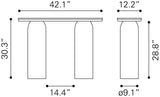 Luxor Multicolor Console Table - Ornate Home