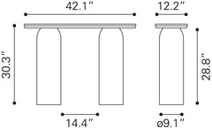 Luxor Multicolor Console Table - Ornate Home