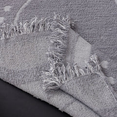 Luxurious Jacquard Couch Cover, Snag-Resistant Pet Friendly Couch Throw with Fringe - Ornate Home