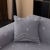Luxurious Jacquard Couch Cover, Snag-Resistant Pet Friendly Couch Throw with Fringe - Ornate Home
