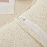Luxurious Teddy Velvet Solid Sofa Towel - Non-Slip Waterproof Sofa Cover Furniture Protector and Pet Couch Cover - Ornate Home
