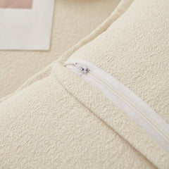 Luxurious Teddy Velvet Solid Sofa Towel - Non-Slip Waterproof Sofa Cover Furniture Protector and Pet Couch Cover - Ornate Home