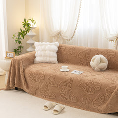 Luxury 3D Butterfly Jacquard Sofa Throw Blanket, Ultra-Soft Plush Fleece Couch Cover - Ornate Home