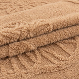 Luxury 3D Butterfly Jacquard Sofa Throw Blanket, Ultra-Soft Plush Fleece Couch Cover