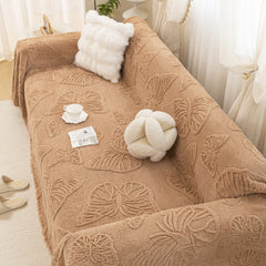 Luxury 3D Butterfly Jacquard Sofa Throw Blanket, Ultra-Soft Plush Fleece Couch Cover - Ornate Home