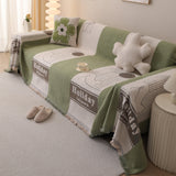 Luxury Cozy Cotton Sofa Blanket Cover Furniture Slipcovers for Most Shape Sofas - Ornate Home