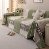 Luxury Cozy Cotton Sofa Blanket Cover Furniture Slipcovers for Most Shape Sofas - Ornate Home