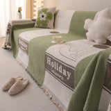 Luxury Cozy Cotton Sofa Blanket Cover Furniture Slipcovers for Most Shape Sofas - Ornate Home
