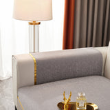 Luxury Leather Couch Protectors with Chenille Sofa Towel Covers, Non-Slip and Washable, Modular Couch Covers - Ornate Home