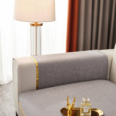 Luxury Leather Couch Protectors with Chenille Sofa Towel Covers, Non-Slip and Washable, Modular Couch Covers - Ornate Home