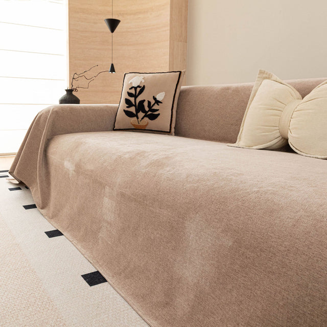 Luxury Pet Friendly Couch Cover, Non-Slip Furniture Protector Blanket for Pets, Kids - Ornate Home