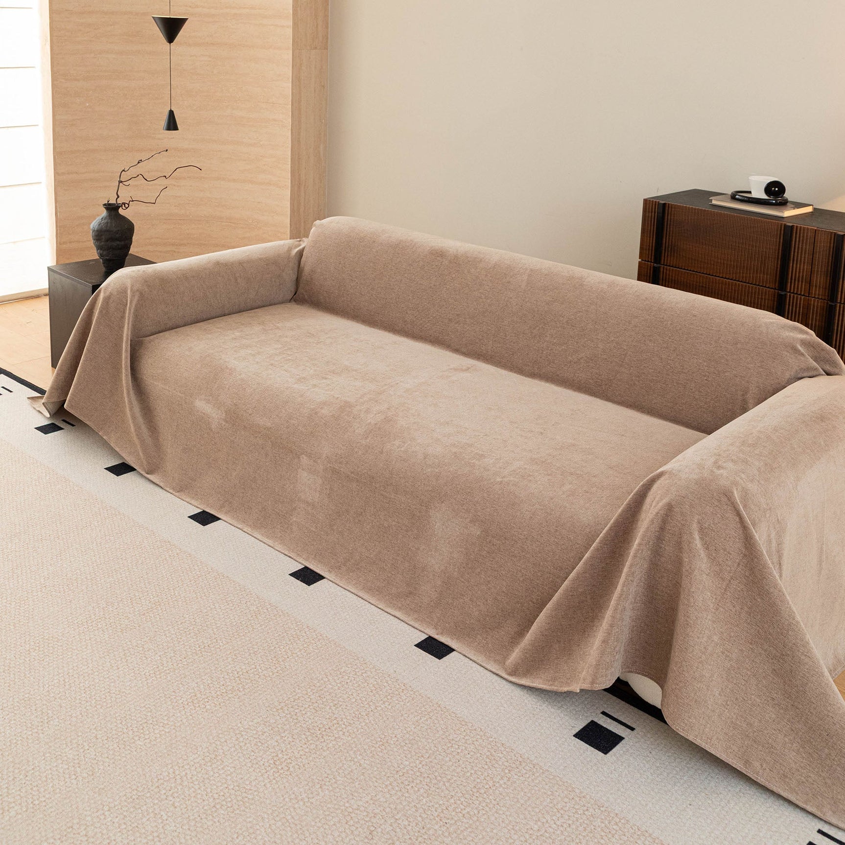 Luxury Pet Friendly Couch Cover, Non-Slip Furniture Protector Blanket for Pets, Kids - Ornate Home