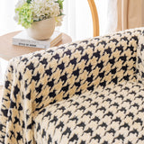 Luxury Plush Universal Couch Cover Blanket, Washable Couch Protector Houndstooth Sofa Covers - Ornate Home