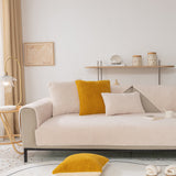 Luxury Sherpa Fleece Solid Sofa Towels Thickened Plush Non Slip Sofa Cushion Covers - Ornate Home