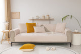 Luxury Sherpa Fleece Solid Sofa Towels Thickened Plush Non Slip Sofa Cushion Covers - Ornate Home