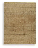 Luzmont Golden Brown Large Rug (Online Special Price) - Ornate Home