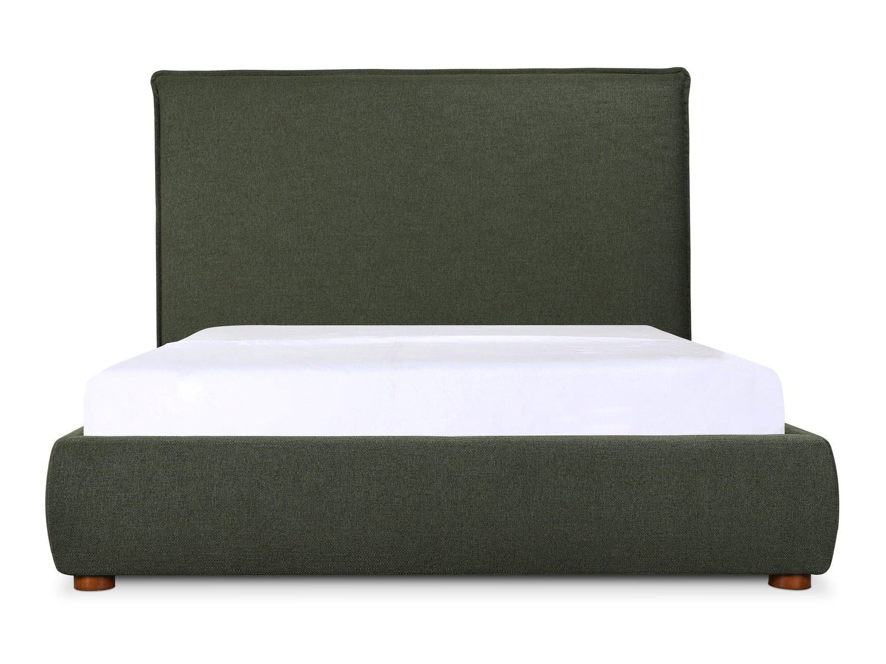 Luzon Green Tall Headboard King Bed - Ornate Home