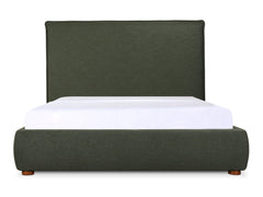 Luzon Green Tall Headboard King Bed - Ornate Home