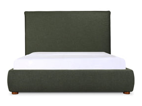 Luzon Green Tall Headboard King Bed - Ornate Home