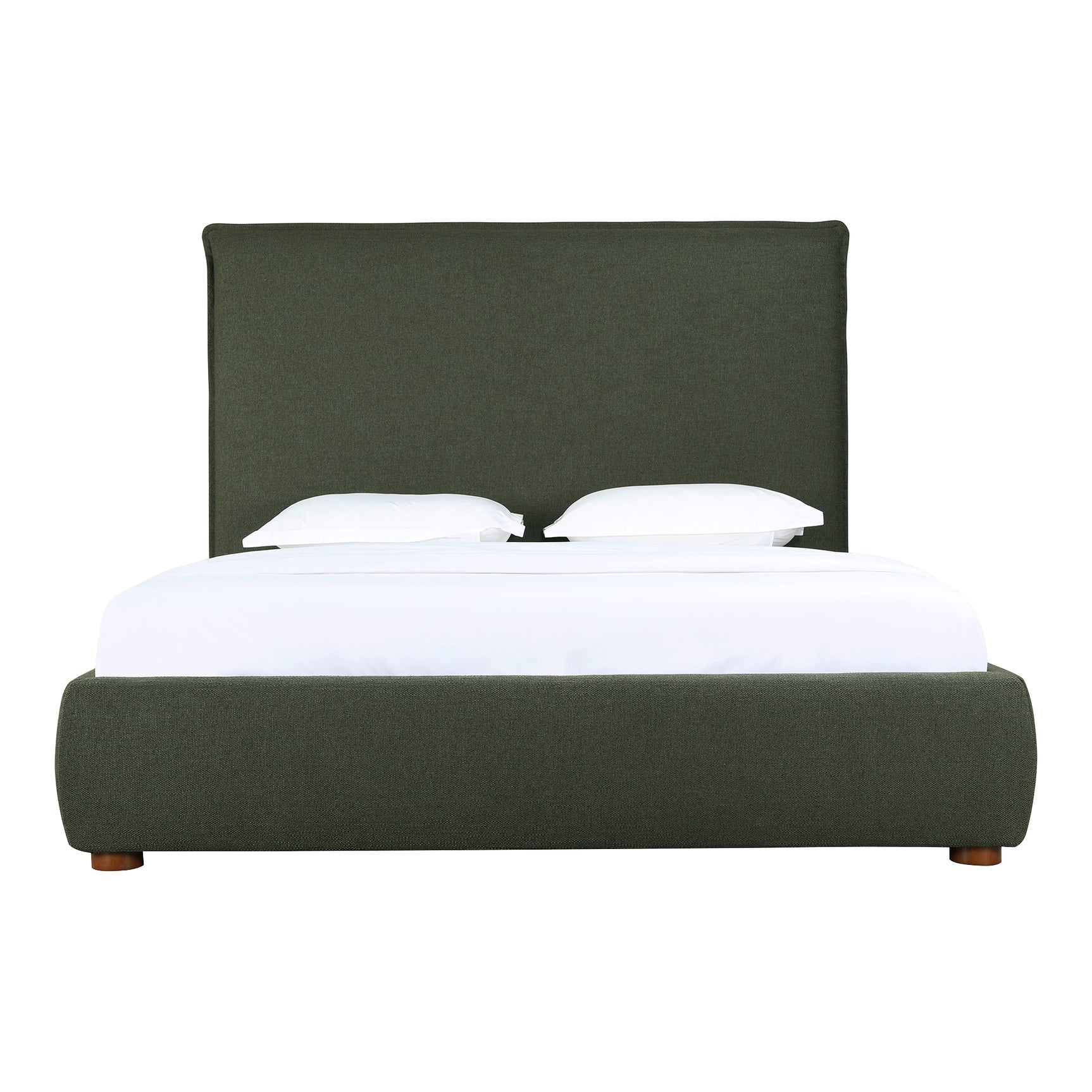 Luzon Green Tall Headboard King Bed - Ornate Home