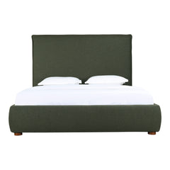 Luzon Green Tall Headboard King Bed - Ornate Home