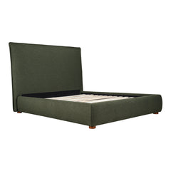 Luzon Green Tall Headboard King Bed - Ornate Home