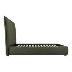 Luzon Green Tall Headboard King Bed - Ornate Home