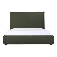Luzon Green Tall Headboard King Bed - Ornate Home