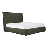 Luzon Green Tall Headboard King Bed - Ornate Home
