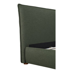 Luzon Green Tall Headboard King Bed - Ornate Home