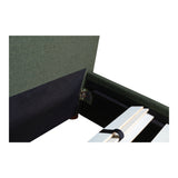 Luzon Green Tall Headboard King Bed - Ornate Home