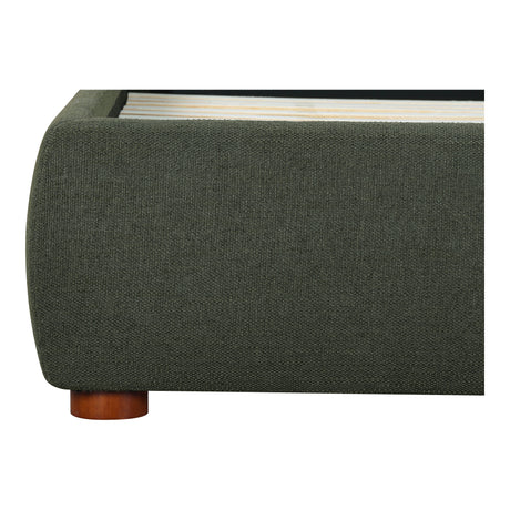 Luzon Green Tall Headboard King Bed - Ornate Home