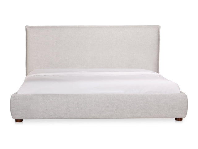 Luzon Light Grey King Bed - Ornate Home