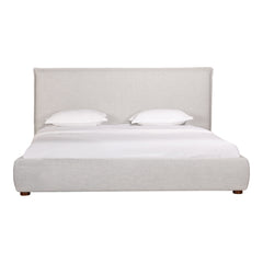 Luzon Light Grey King Bed - Ornate Home