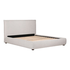 Luzon Light Grey King Bed - Ornate Home