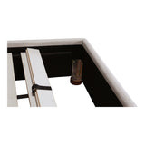 Luzon Wheat King Bed Tall Headboard - Ornate Home