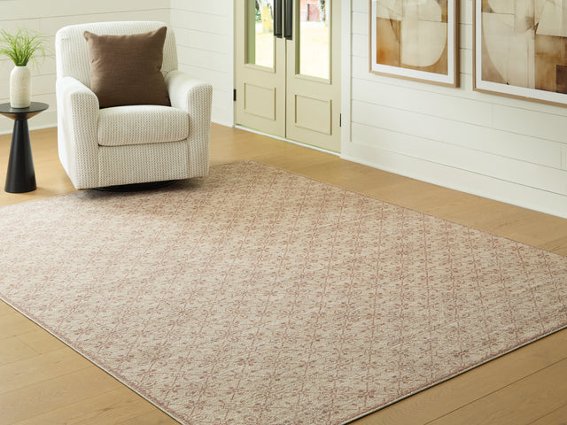 Lyamford Beige/Gray/Brown Large Rug (Online Special Price) - Ornate Home