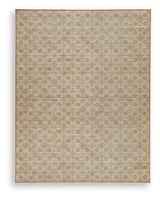 Lyamford Beige/Gray/Brown Large Rug - Ornate Home