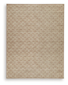 Lyamford Beige/Gray/Brown Large Rug - Ornate Home