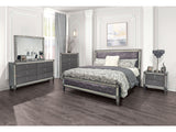 Lyanne Gray 5 Pc. Queen Bedroom Set w/ 2NS - Ornate Home