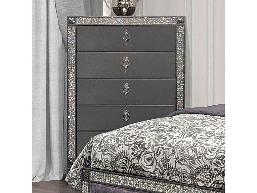 Lyanne Gray Chest - Ornate Home