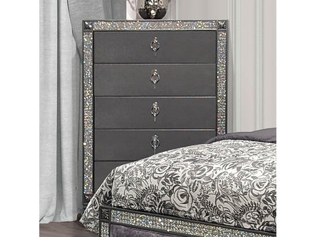 Lyanne Gray Chest - Ornate Home
