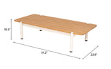 Lychee Natural Coffee Table - Ornate Home