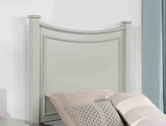 Lycorida Light Gray Twin Bed - Ornate Home