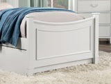 Lycorida White Twin Bed - Ornate Home