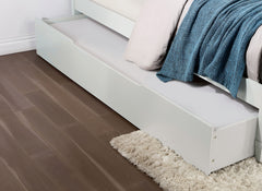 Lycorida White Twin Bed - Ornate Home