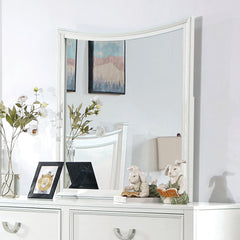 Lycoris White Twin 4 Piece Bedroom Set - Ornate Home