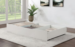 Lycoris White Twin 4 Piece Bedroom Set - Ornate Home